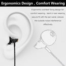 USB-C Type C Earphone, Type-c Ceramic Earphone Digital Decoding Noise-Isolation with CLDA Hi-Fi Stereo Sound Comfort for Wearing Black