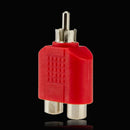 RCA Y Splitter AV Audio Video Plug Converter Male to Female Cable Adapter