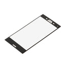 Tempered Glass Film, Ultra Clear Full Coverage 9H Screen Protector Film Tempered Glass Guard for Sony Xperia X Compact Mobile Phone Black