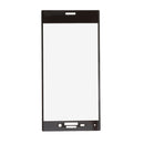 Tempered Glass Film, Ultra Clear Full Coverage 9H Screen Protector Film Tempered Glass Guard for Sony Xperia X Compact Mobile Phone Black