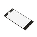 Tempered Glass Film, Ultra Clear Full Coverage 9H Screen Protector Film Tempered Glass Guard for Sony Xperia X Compact Mobile Phone Black