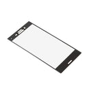 Tempered Glass Film, Ultra Clear Full Coverage 9H Screen Protector Film Tempered Glass Guard for Sony Xperia X Compact Mobile Phone Black