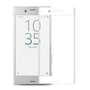 Tempered Glass Film, Ultra Clear Full Coverage 9H Screen Protector Film Tempered Glass Guard for Sony Xperia X Compact Mobile Phone White