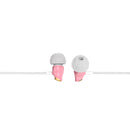 USB-C Type C Earphone, Type-c Ceramic Earphone Digital Decoding Noise-Isolation with CLDA Hi-Fi Stereo Sound Comfort for Wearing Pink