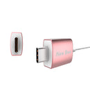 USB-C Type C Earphone, Type-c Ceramic Earphone Digital Decoding Noise-Isolation with CLDA Hi-Fi Stereo Sound Comfort for Wearing Pink