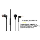 Awei ES 10TY Wired Metal In Ear Headphones, Hifi Metal Heavy Bass Noise Isolating Stereo Bass Headset Earbud Earphones With Mic Rose Gold
