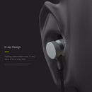 AWEI ES-70TY In-ear Style Earphone Headphones Stereo Wired Earbuds Earpieces with Microphone for iPhone Samsung Huawei Xiaomi Headset Black