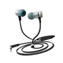 AWEI ES-70TY In-ear Style Earphone Headphones Stereo Wired Earbuds Earpieces with Microphone for iPhone Samsung Huawei Xiaomi Headset Gray