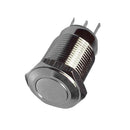 16mm Falt Head Self-locking Resetable Stainless Steel Power switch