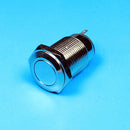 16mm Falt Head Self-locking Resetable Stainless Steel Power switch
