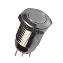 16mm Falt Head Self-locking Resetable Stainless Steel Power switch