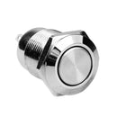 12mm Falt Head Self-locking Stainless Steel Power Switch
