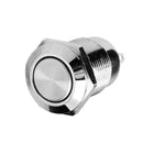 12mm Falt Head Self-locking Stainless Steel Power Switch