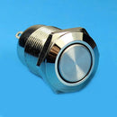 12mm Falt Head Self-locking Stainless Steel Power Switch