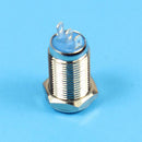 10mm Falt Head Resetable Stainless Steel Power switch