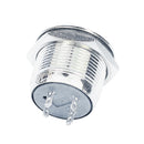 19mm Self-locking Flat Head Stainless Steel Power Switch 1NO