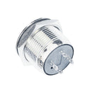 19mm Self-locking Flat Head Stainless Steel Power Switch 1NO