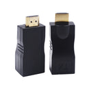 HDMI RJ45 CAT5E CAT6 UTP LAN Ethernet HDMI Extender Repeater 1080P Hard Plastic HDMI To RJ45 Network Cable Extender For HDTV