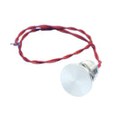 16mm Resetable Flat Head Stainless Steel Push Button Switch