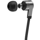 In-Ear Earbuds Headphones with Mic HiFi Stereo Piston Sound Noise Cancelling Compatible with Almost all Phones with 3.5mm Interface Metal Black
