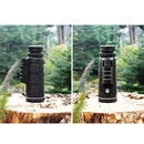 35x50 Focus On Monocular Telescope Waterproof Wide View Compact Wide-angle Magnifier Telescope with Compass for Hunting Bird Watching