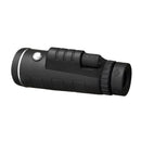 35x50 Focus On Monocular Telescope Waterproof Wide View Compact Wide-angle Magnifier Telescope with Compass for Hunting Bird Watching