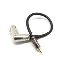 Audio 1ft Cable 1/8" TRS Stereo to XLR Female - 3.5mm (Mini) to XLR-F Cable Cord for iPhone, iPod, Computer, Video Camera and more - Single