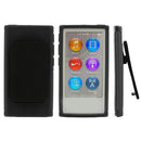Protective TPU Rubber Case Cover for Apple iPod Nano 7th Generation 7G 7 Black