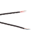 3.5mm Right Jack Earphone Audio Cable Repair Replacement Wire Line DIY Black
