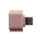 Micro USB 2.0 OTG Adapter, Micro B Male to USB A Female On The Go Converter for Samusung S6 Edge S4 S3 Android or Windows Smart Phones Tablets with On The Go Function Rose Gold