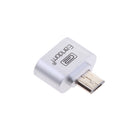 Micro USB 2.0 OTG Adapter, Micro B Male to USB A Female On The Go Converter for Samusung S6 Edge S4 S3 Android or Windows Smart Phones Tablets with On The Go Function Silver
