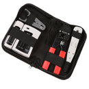 RJ45 Crystal/8p8c Network Tool Kit Cable Tester Crimp Crimper Wire Stripper Cutter