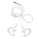 3.5mm Earhook Waterproof Sports/Running/Outdoors Headset Headphones in-ear Earphones Earbuds for iPhone Samsung iPod MP3 MP4, and other 3.5mm Jack Devices White