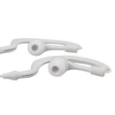 3.5mm Earhook Waterproof Sports/Running/Outdoors Headset Headphones in-ear Earphones Earbuds for iPhone Samsung iPod MP3 MP4, and other 3.5mm Jack Devices White