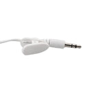 3.5mm In-Ear Sport Waterproof Swimming Diving Swivel Clip Earbud Earphone Headset Stereo Headphones Kit For MP3 MP4 iPod Player White