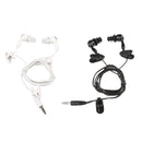 3.5mm In-Ear Sport Waterproof Swimming Diving Swivel Clip Earbud Earphone Headset Stereo Headphones Kit For MP3 MP4 iPod Player White