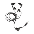 3.5mm In-Ear Sport Waterproof Swimming Diving Swivel Clip Earbud Earphone Headset Stereo Headphones Kit For MP3 MP4 iPod Player Black