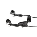 3.5mm In-Ear Sport Waterproof Swimming Diving Swivel Clip Earbud Earphone Headset Stereo Headphones Kit For MP3 MP4 iPod Player Black