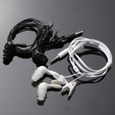 3.5mm In-Ear Sport Waterproof Swimming Diving Swivel Clip Earbud Earphone Headset Stereo Headphones Kit For MP3 MP4 iPod Player Black