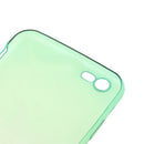 Gradual Colorful Case Gradient Change Color Phone Lightweight Cover Translucent Shock Absorbing Flexible TPU for iPhone 6 6S 4.7 Inch Green and Yellow