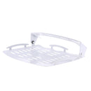 Wall Mount Above Below Under TV Steel Bracket Component Shelf Stand for Cable DVD DVR PS4 XBOX Media Players White