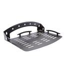 Wall Mount Above Below Under TV Steel Bracket Component Shelf Stand for Cable DVD DVR PS4 XBOX Media Players Black