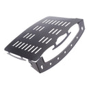 Wall Mount Above Below Under TV Steel Bracket Component Shelf Stand for Cable DVD DVR PS4 XBOX Media Players Black