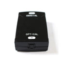Optical Toslink to Coaxial (RCA) Digital Audio Converter Adapter Box for TV Game , Sound Card EU Plug