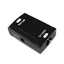 Optical Toslink to Coaxial (RCA) Digital Audio Converter Adapter Box for TV Game , Sound Card EU Plug