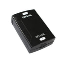 Optical Toslink to Coaxial (RCA) Digital Audio Converter Adapter Box for TV Game , Sound Card EU Plug