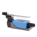 ME-8108 Waterproof AC 250V Adjustable Roller Lever Arm Limit Switch NC-NO for CNC Mill Router Blue