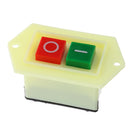 Protected Drill Press Bench Meat Grinder Start Stop Flush Mount Push Button Switch On/Off LC3-5 380V 10A Composite Button