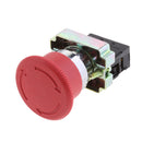 XB2-BS542 RED Mushroom NC Emergency Stop Latching Rotary Self-locking Push-button Switch