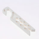 Auto Air Vent Cell Phone Holder Stand Earphone Key Hanger Universal White